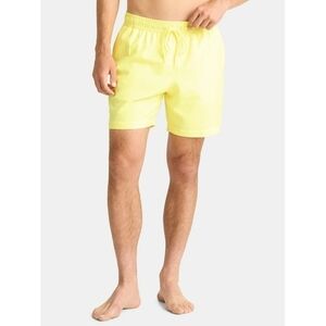 Men's Swim and Athleisure Shorts Yellow